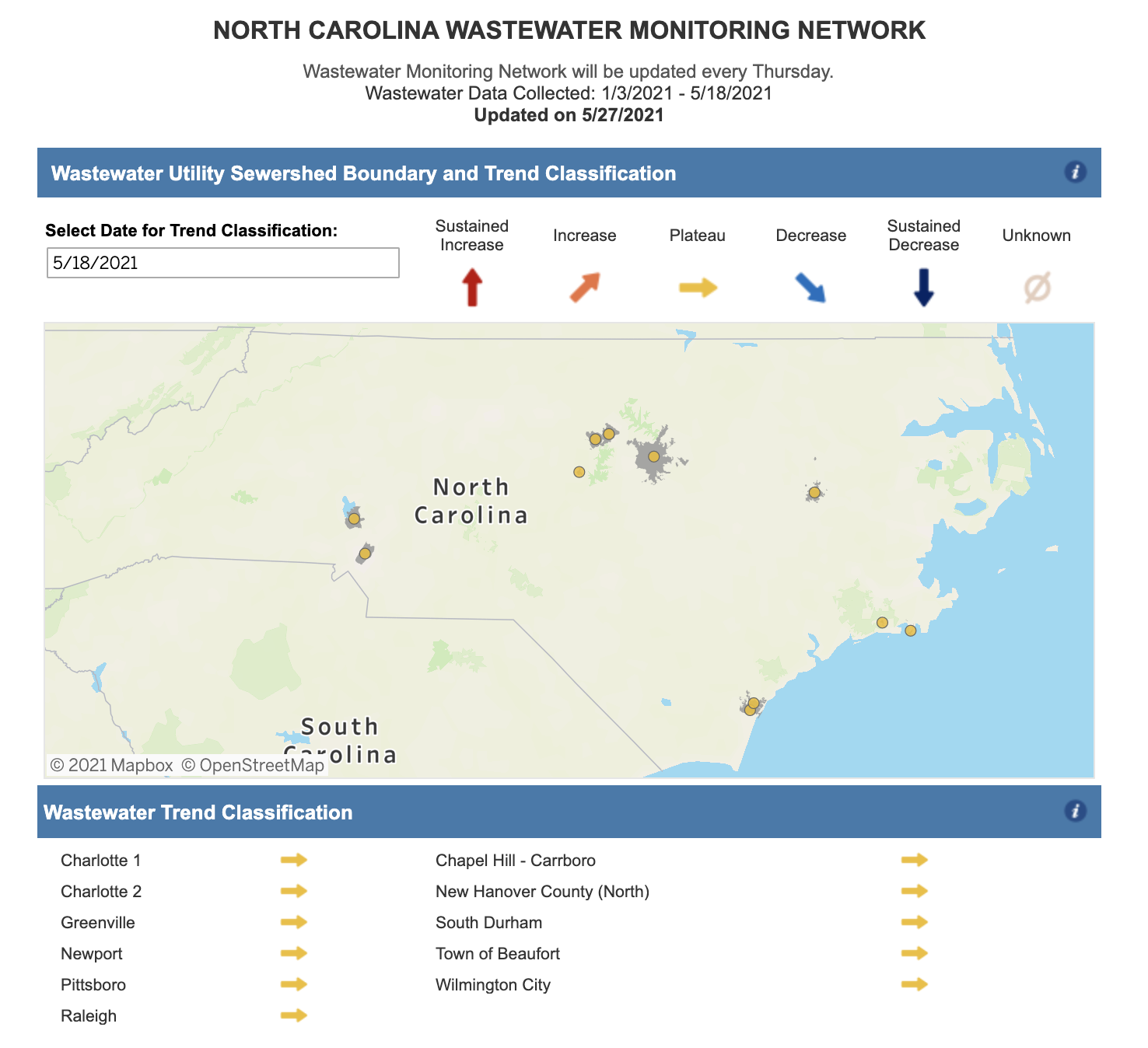 North Carolina launches wastewater monitoring network in collaboration with Noble lab, others